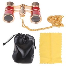 Glasses Binoculars 3X25 Theater Glasses Mini Binocular Compact for Adults