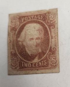 Civil War CSA Two Cent Stamps Archer & Daly Richmond 1863 A. Jackson # 8 A-5