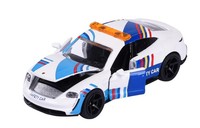 Majorette Deluxe Porsche Taycan Turbo S Safety Car 1:64 Die Cast New