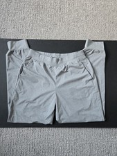 Uniqlo Airism Jogger Pants Women's M Heather Grey 3 Pocket Drawstring