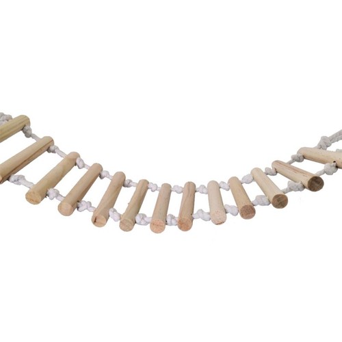 Bird Toys Swing Perch for Medium Parrots Natural Climbing Rope Ladder - Picture 4 of 8