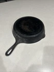 Griswold Cast Iron Skillet Frying Pan, Vintage Slant Logo Erie Heat Ring