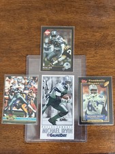 Michael Irvin  91 Topps Stadium Club #37, 92 Finest #11  GameDay #373, Edge #33