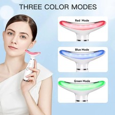 Neck Face Beauty Device, Skin Care Face Massage,3 in 1 Facial Massager