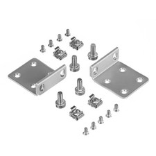1U Rack Mount Kit Compatible for Ubiquiti Switches, Rackmount Ears for Ubiqui...