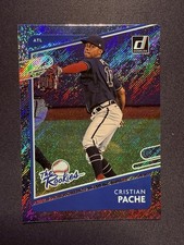 2021 Panini Donruss - The Rookies Cristian Pache #TR4 Rapture (RC) MINT MINT