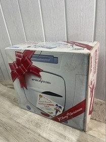 SEGA Saturn Console HST-0014 White Christmas Limited Edition Boxed Controller