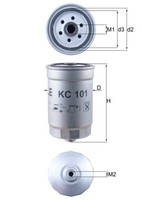 Mahle KC 101 Kraftstofffilter FüR Hyundai,Kia