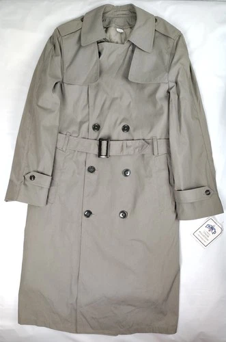 NWT DSCP Valor Collection All Weather Trench Coat Removable Quilt Liner Mens 40L - product listing photo