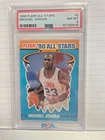 1990 Fleer All-Stars Michael Jordan PSA 8 Near MINT Card #5 Chicago Bulls HOF