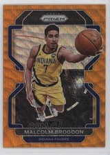 2021-22 Panini Prizm Orange Wave Prizm 42/60 Malcolm Brogdon #135 pr9