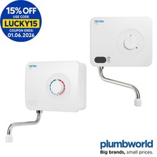Triton T30i 3kW 240V Over Sink Electric Hand Wash Water Heater Unit Bathroom