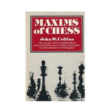 David McKay & Co Reference Book Maxims of Chess VG+/EX