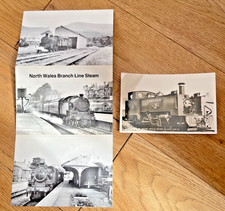 North West Branch Line Steam Railway Information Guide and postcard