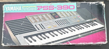 Yamaha PortaSound PSS-390 49-Key Electronic Keyboard Built-in Speaker 1988