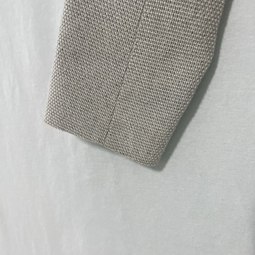 The Fold London Tan Beige Blazer Open Front Jacket Size 8 Lined Business Career - Picture 4 of 12
