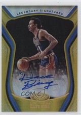 2020-21 Certified Legendary Signatures Gold 3/10 Dave Bing #LS-DBG Auto HOF pu3