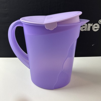 Tupperware Impressions Rocker Top 1gal Pitcher Lilac Purple New 1 Gal !