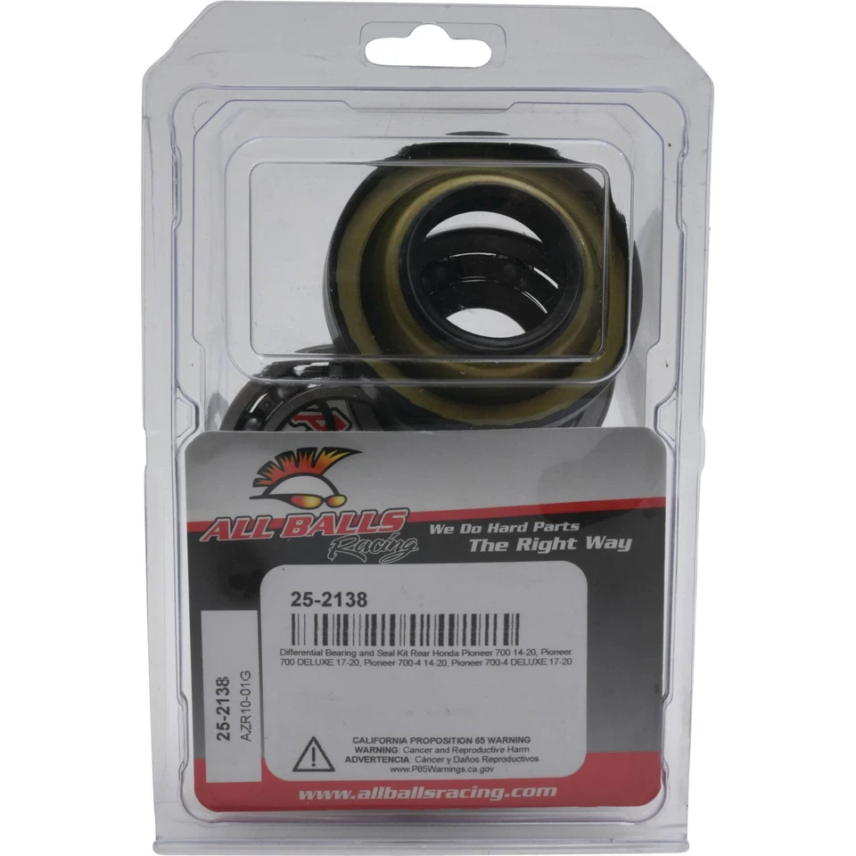 Kit diferencial todas las bolas (25-2138) para Honda Pioneer 700 2014 Foto 3 de 4