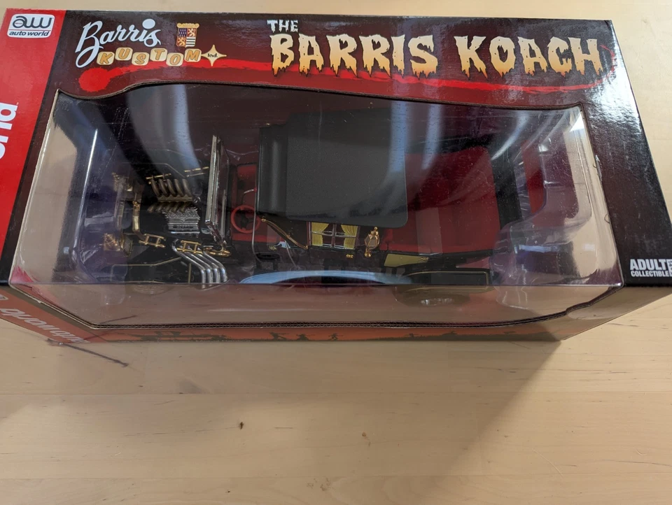  1:18 Auto World Diecast Munsters Custom Barris Koach  - Image 3 of 4