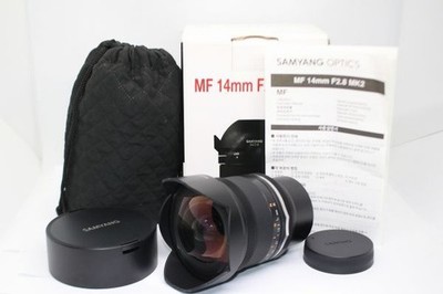 Samyang MF 14mm F2.8 MK2 Sony E-mount Wide-angle Lens, E-Mount