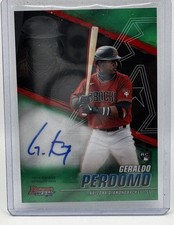 2021 Bowman's Best - Best of 2021 Autographs Geraldo Perdomo Green  /99 (RC)