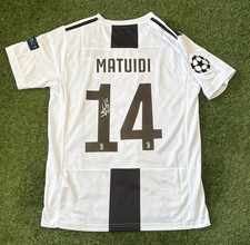Blaise Matuidi Signed Juventus 2018/19 Home Shirt