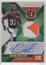 2018 Panini XR Rookie Swatch Auto Green 4/5 Mark Walton #RSA31 Auto 0c6