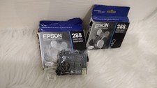 2 Pk Epson DURABrite Ultra 288 T288120 Black Ink Cartridge