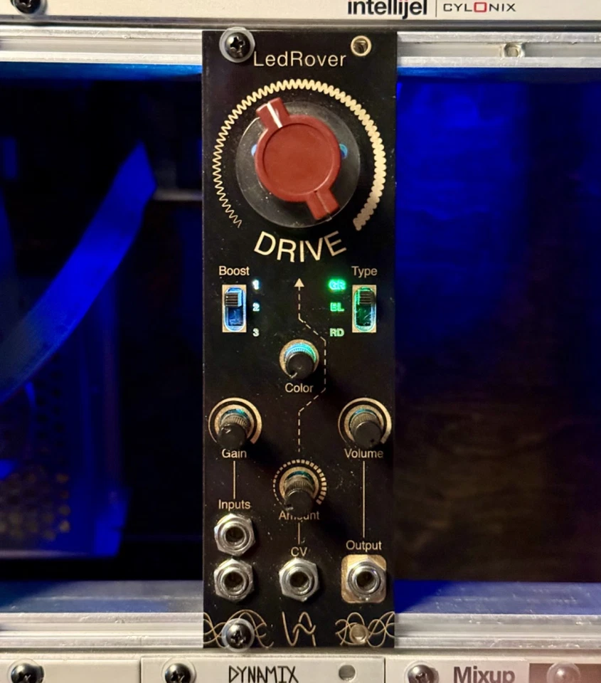VoicAs - LedRover / Overdrive Eurorack Module