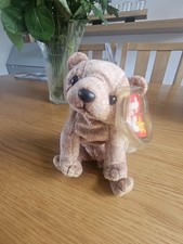 TY BEANIE BABY PECAN THE BEAR - MINT - RETIRED WITH Tags
