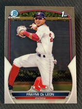 2023 Bowman Chrome 1st PROSPECT ROOKIE Fraymi De Leon, item 2