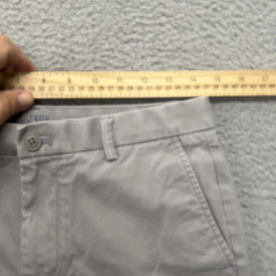 Izod Pants Mens Saltwater 29X32 Classic Stretch Chino Preppy Gray Khaki - Image 3 of 4