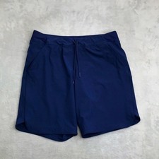 Lands End Board Shorts Built In Bottoms Women s Size 10 Blue 8 Inseam