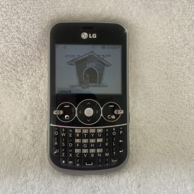 LG GW-300-FD Gossip QWERTY mobile telephone (microSDHC card slot). FIDO Locked