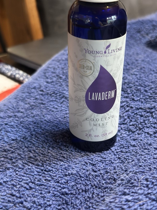 Young Living LavaDerm Lavender Cooling Mist Moisturizer, Paraben-Free, 2 fl oz