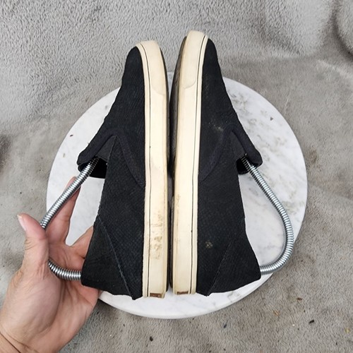 Olukai Scarpe Donna Taglia 8 Pehuea Pelle Nero Sneakers Slip On *GUC* - Foto 8 di 14