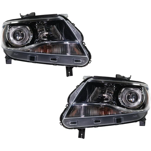 Pair Headlight Driver and Passenger Side CAPA For 2015-2018 Chevrolet Colorado - Picture 3 of 10