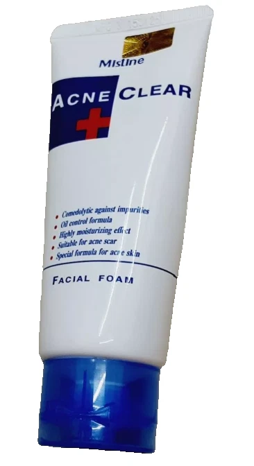 Mistine 痤疮透明面部泡沫洗脸油瑕疵控制原装 85 克 x 2 — 第 2/4 张图片