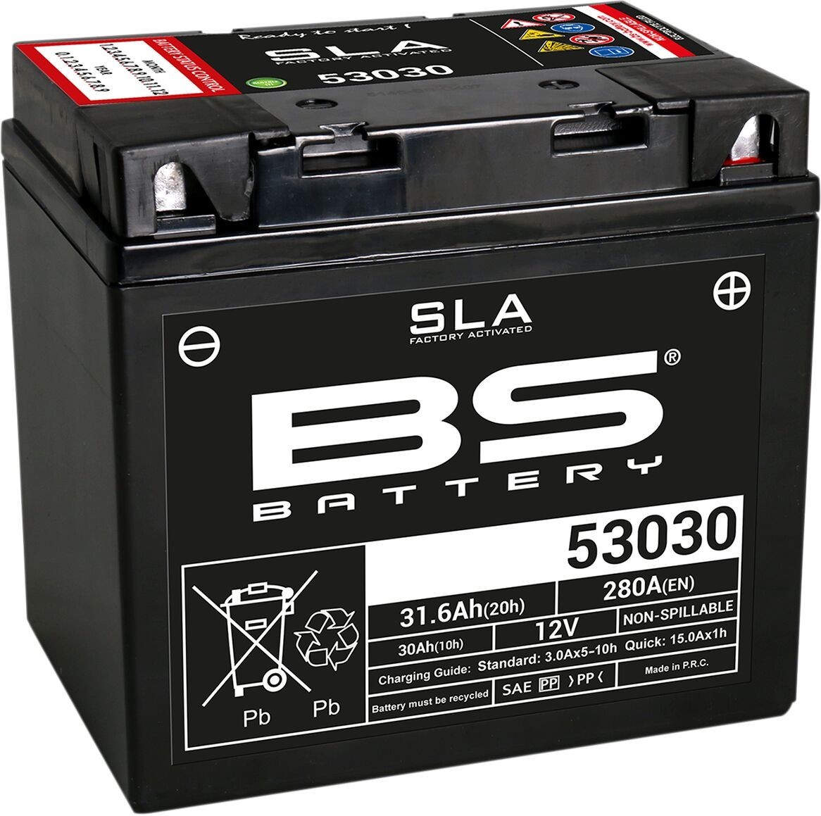 Batterie BS 53030 SLA pour partir en road trip moto sereinement