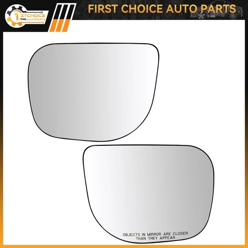 Side Mirror Glass For 2004-2008 NISSAN TITAN with Backing LH+RH Side