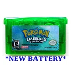 Pokemon Emerald Version * New Battery * (Game Boy Advance) * AUTHENTIC * - READ