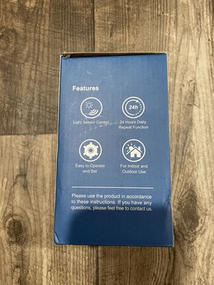 DEWENWILS Outdoor Digital Timer New