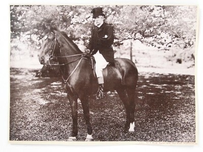 F Lovell Master New Forest Buckhounds Pferd Land & Wasser 1890 Kollotypie Foto