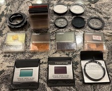 Cokin Filter Lot of Vintage Filters And Diffuser/lens Hoya France Cromo 4i