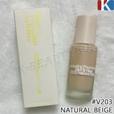 THE FACE SHOP Ink Lasting Foundation Slim Fit Neu 35ml #V203 Natural Beige Vegan