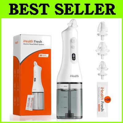 User-Friendly Nasal Irrigation Kit with Temperature Display