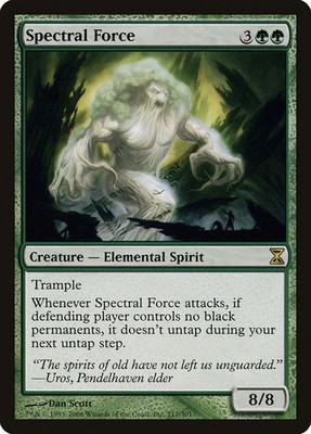 Spectral Force [Time Spiral] Lightly Played