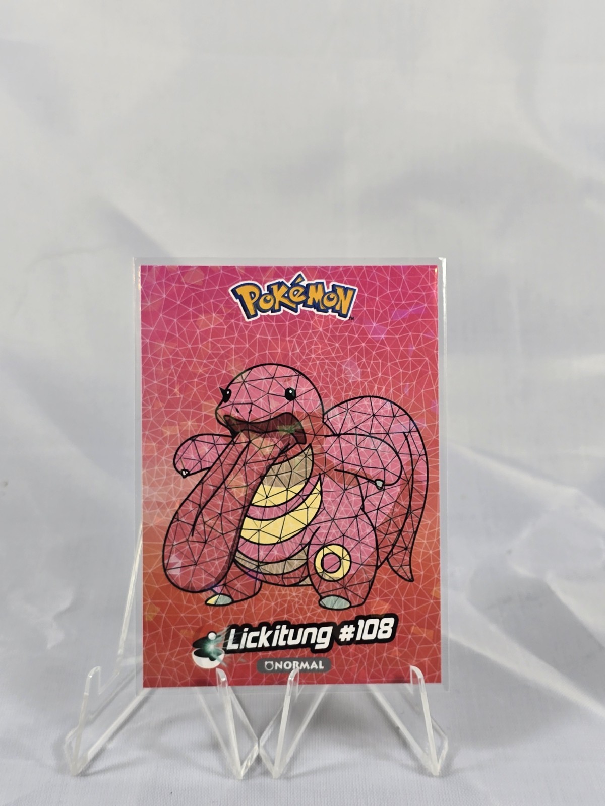 Lickitung #108 - Cracked Ice Holo - Crystal Collection 2024 - Pokemon Card