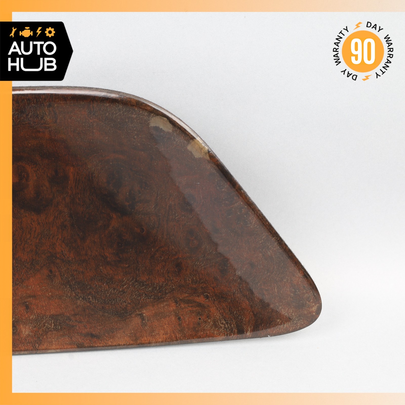 03-10 Bentley Continental GT Rear Left Side Door Panel Trim Panel Wood OEM 31k